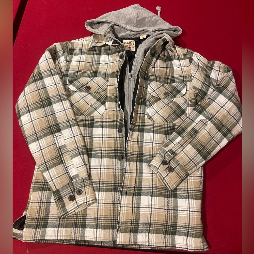 Red Head Men's Flannel Jacket